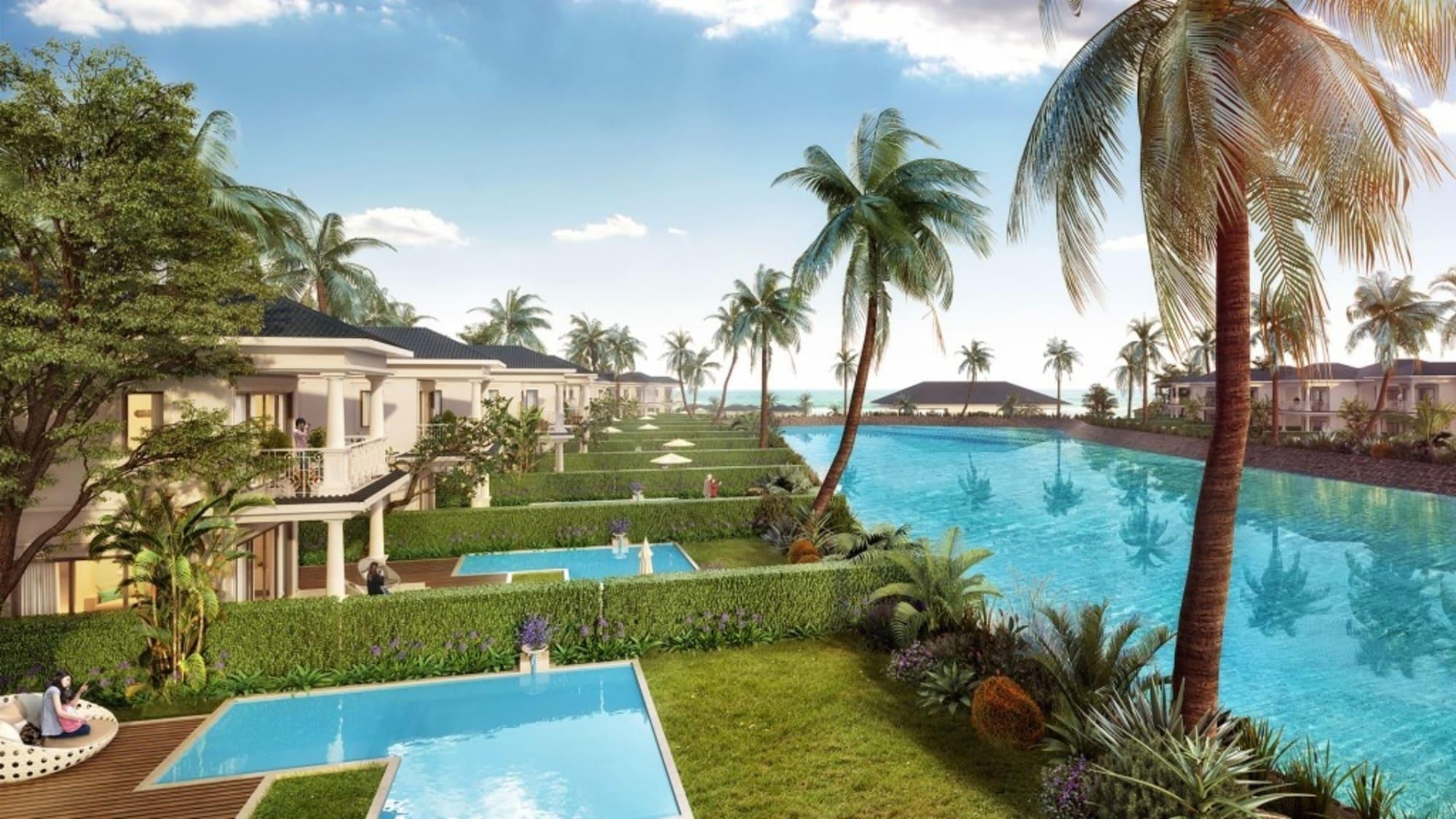 Meliá Vinpearl Cam Ranh Beach Resort Exterior foto